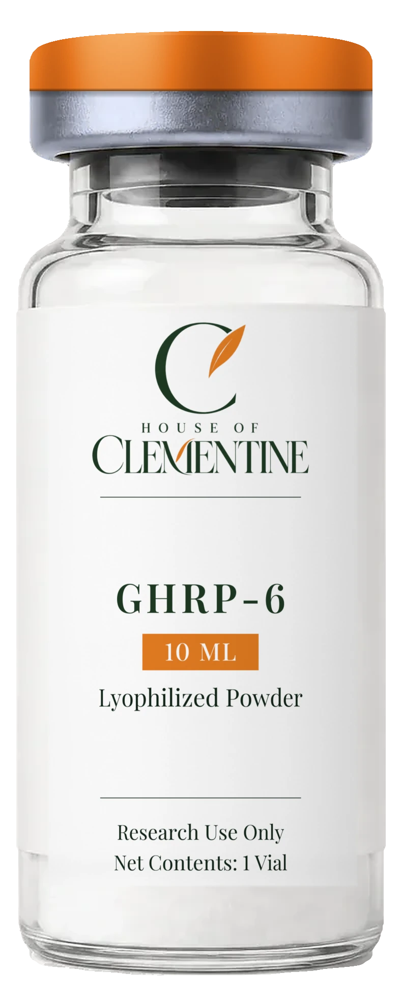 GHRP-6 10 ml lyophilized vial