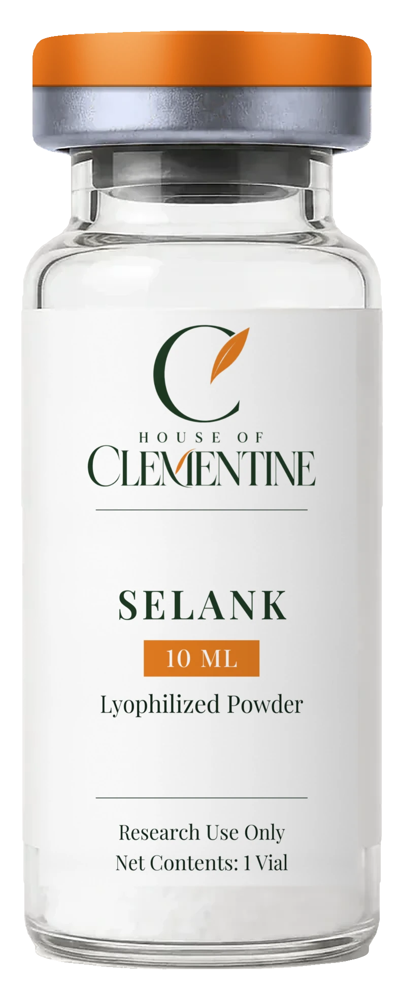 Selank 10 ml lyophilized vial